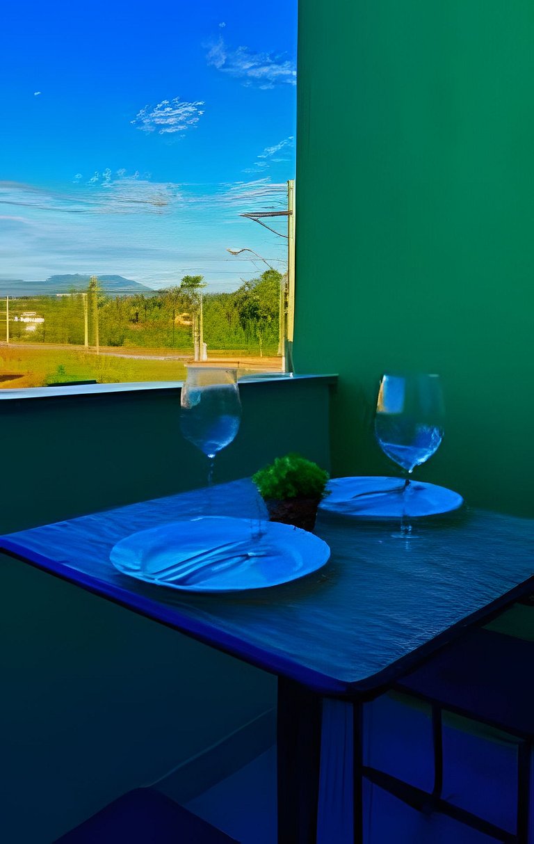 Próximo ao Centro - Seguro - Tranquilo - Flat Novo