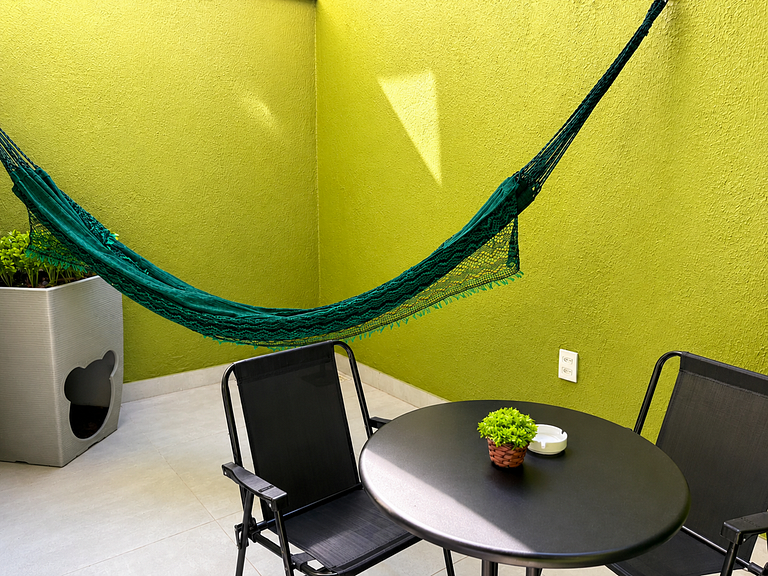 5 min do Centro - Flat Novo + Vaga - Aceita Pets